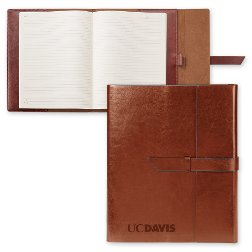  Fabrizio Brown Portfolio w/Loop Closure - UC DAVIS Engraved