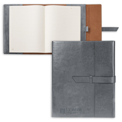  Fabrizio Grey Portfolio w/Loop Closure - Veterinary Medicine Engraved
