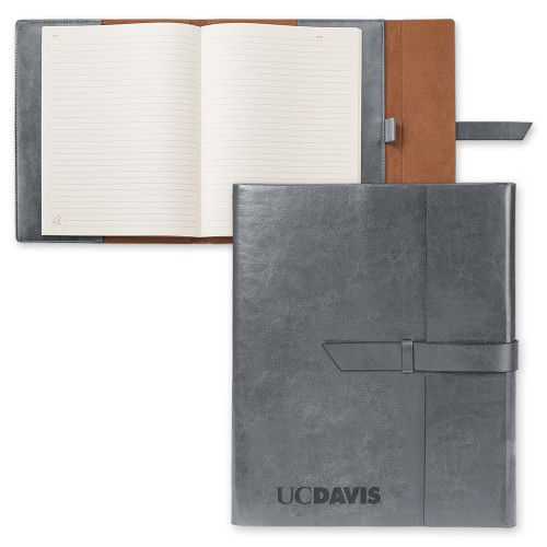  Fabrizio Grey Portfolio w/Loop Closure - UC DAVIS Engraved