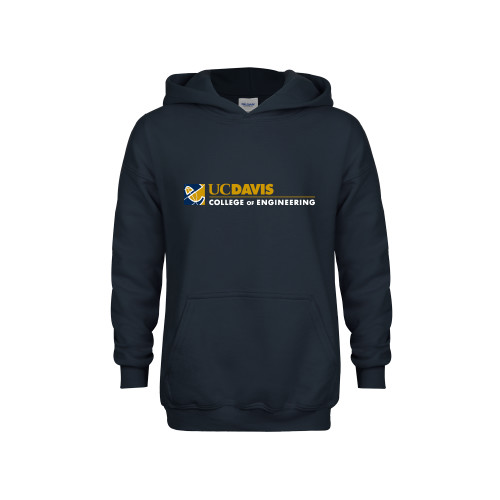  Youth Navy Fleece Hoodie - College of Engineering