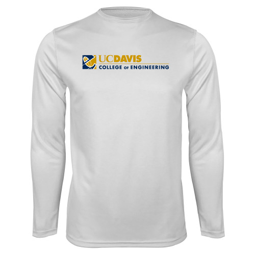  White Performance Long Sleeve Shirt - College of Engineering