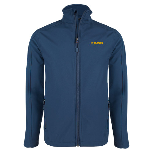  Navy Softshell Jacket - UC DAVIS