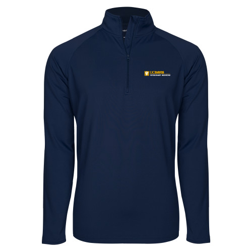  Sport Tek Navy Sport Wick Stretch 1/2 Zip Pullover - Veterinary Medicine