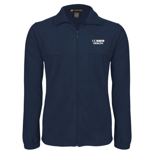  Navy Fleece Full Zip  Jacket - UC Davis Health