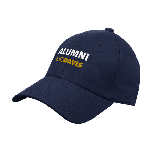  Navy Structured Adjustable Pro Style Hat - Alumni UC Davis