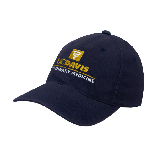  Navy Flexfit Structured Low Profile Hat - Veterinary Medicine