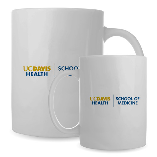  Full Color White Mug 15oz - School of Medicine